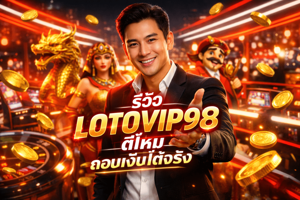 รีวิว LOTOVIP98 ดีไหม ถอนเงินได้จริง ตอบทุกข้อสงสัย