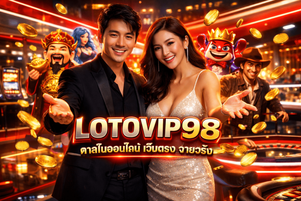 LOTOVIP98 คาสิโนออนไลน์ เว็บตรง จ่ายจริง เล่นได้ทั้งวัน